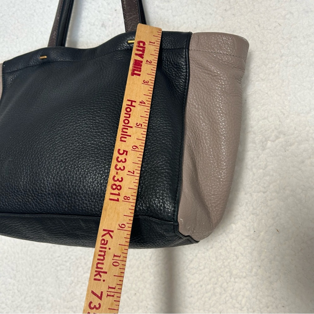 Marc By Marc Jacobs‎ Pebble Leather Tote Bag Purse Brown Black - Picture 6 of 16